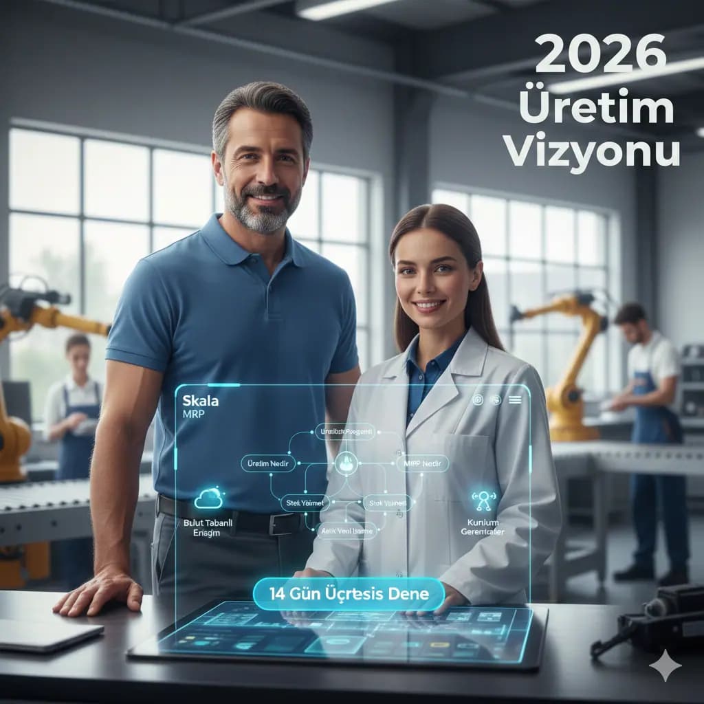 Üretim Takip Programı Nedir? MRP ile Üretimi Dijital ve Kontrol Edilebilir Hale Getirin