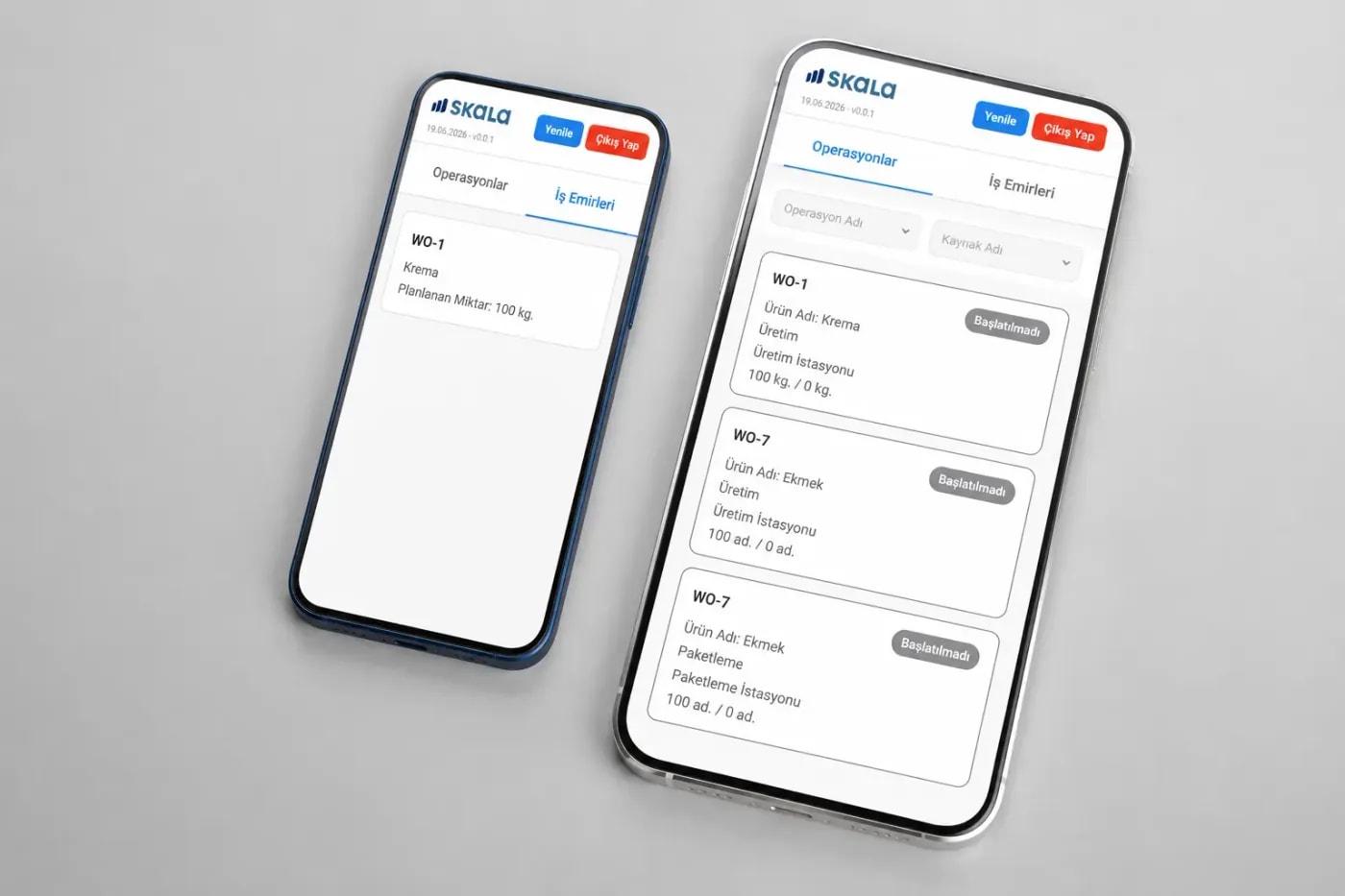 Skala operator app production steps