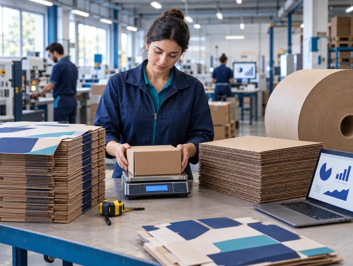 Tracking products in pieces, metres and kilos in paper and packaging production