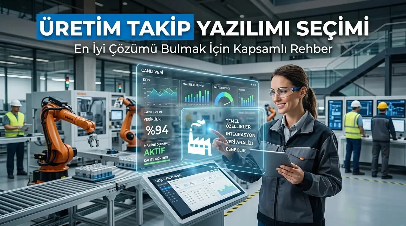 En İyi Üretim Takip Yazılımı Nasıl Seçilir? İşletmeniz İçin Kesin Rehber