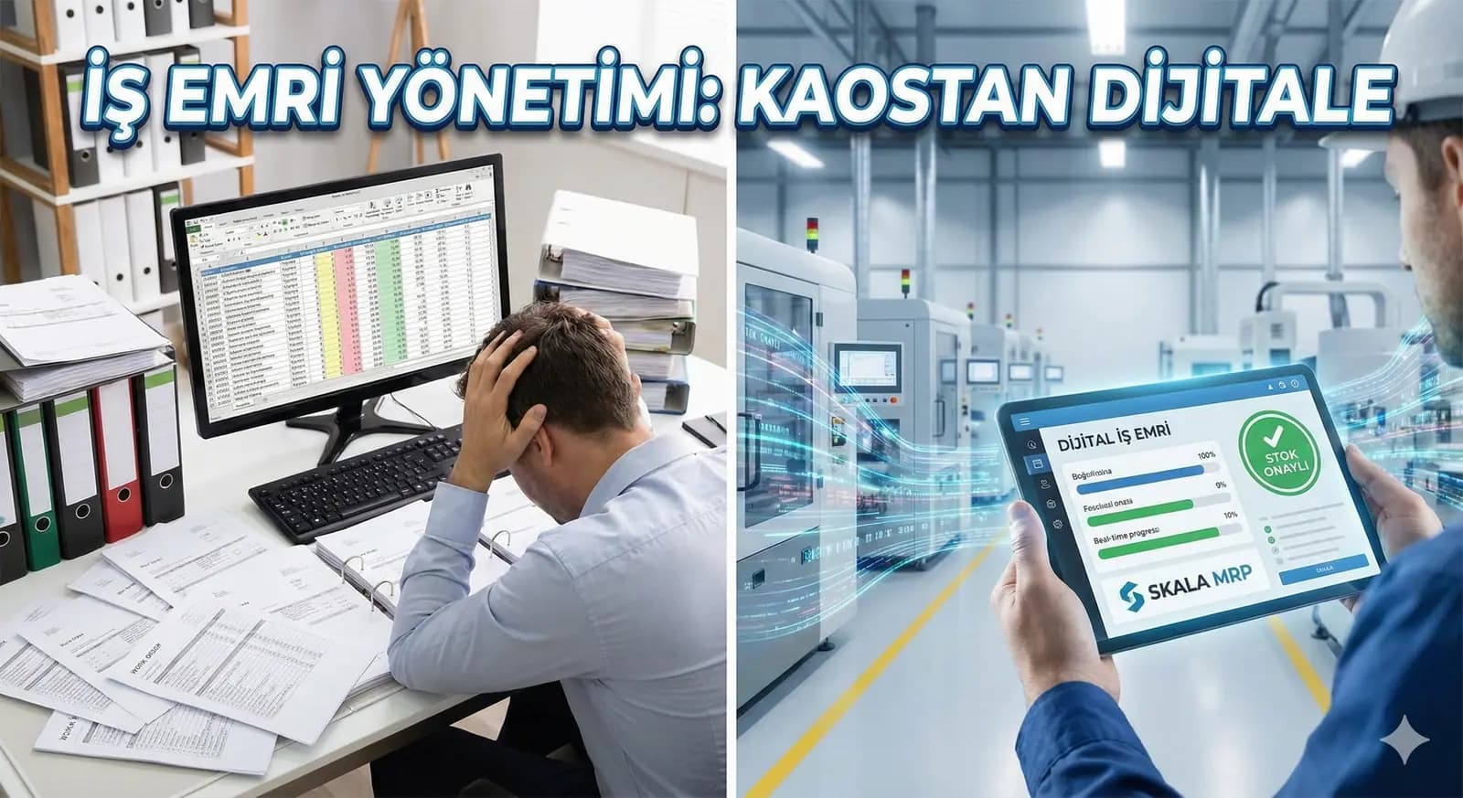 İş Emri Nedir? Üretimde Kaosu Bitiren Dijital Takip