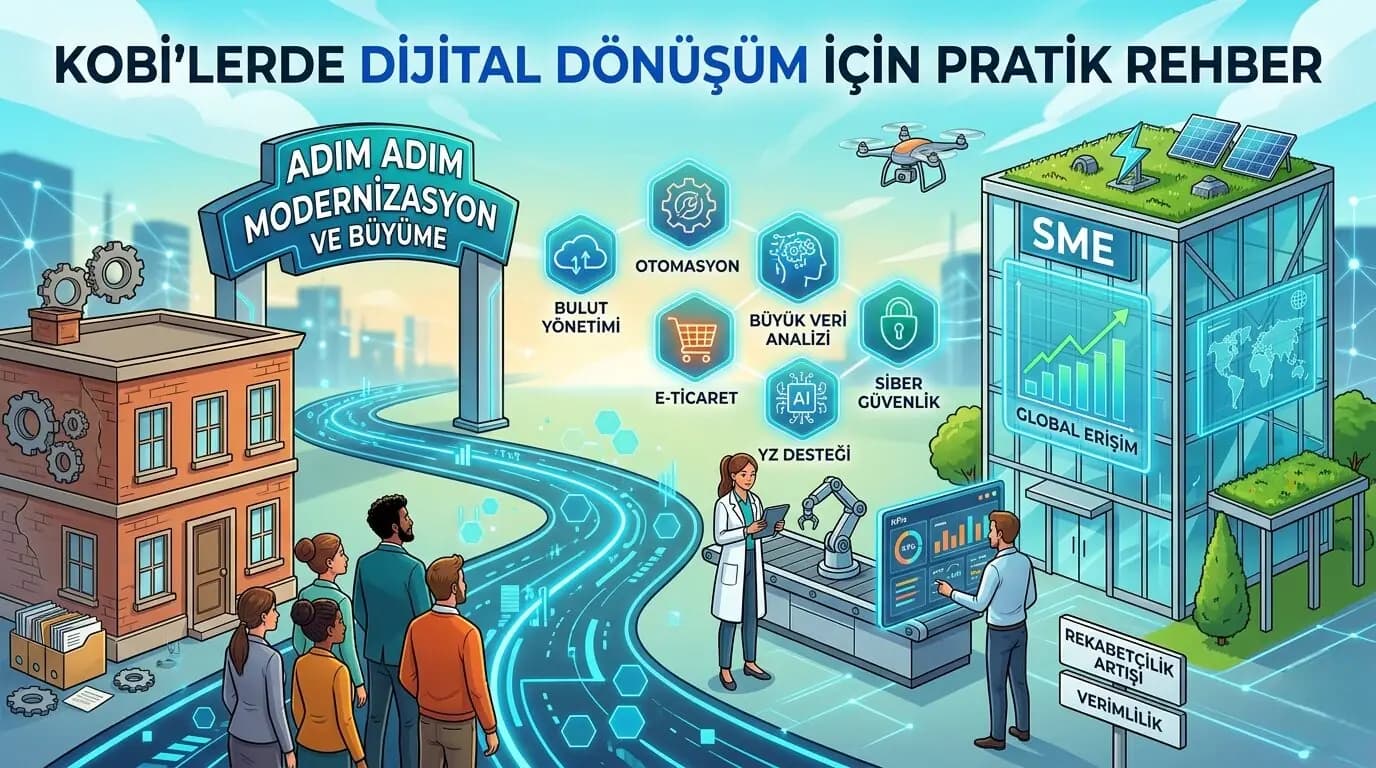 Üretim Takip Sistemi: KOBİ’lerde Dijital Dönüşüm İçin Pratik Rehber