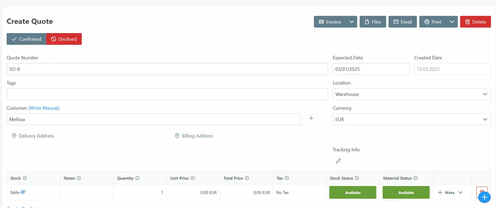 A Step-by-Step Guide to Creating Orders and Quotations