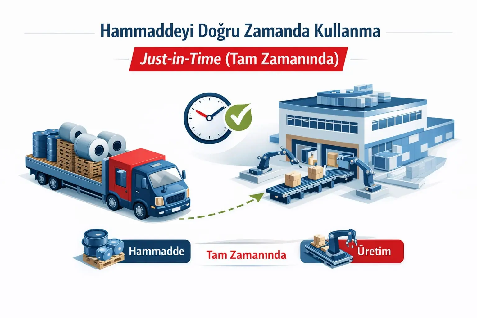 11.Hammaddeyi Doğru Zamanda Kullanma (JIT)