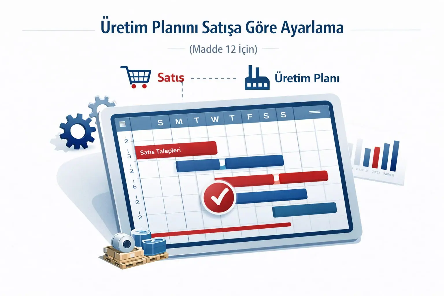 12.Üretim Planını Satışa Göre Ayarlama