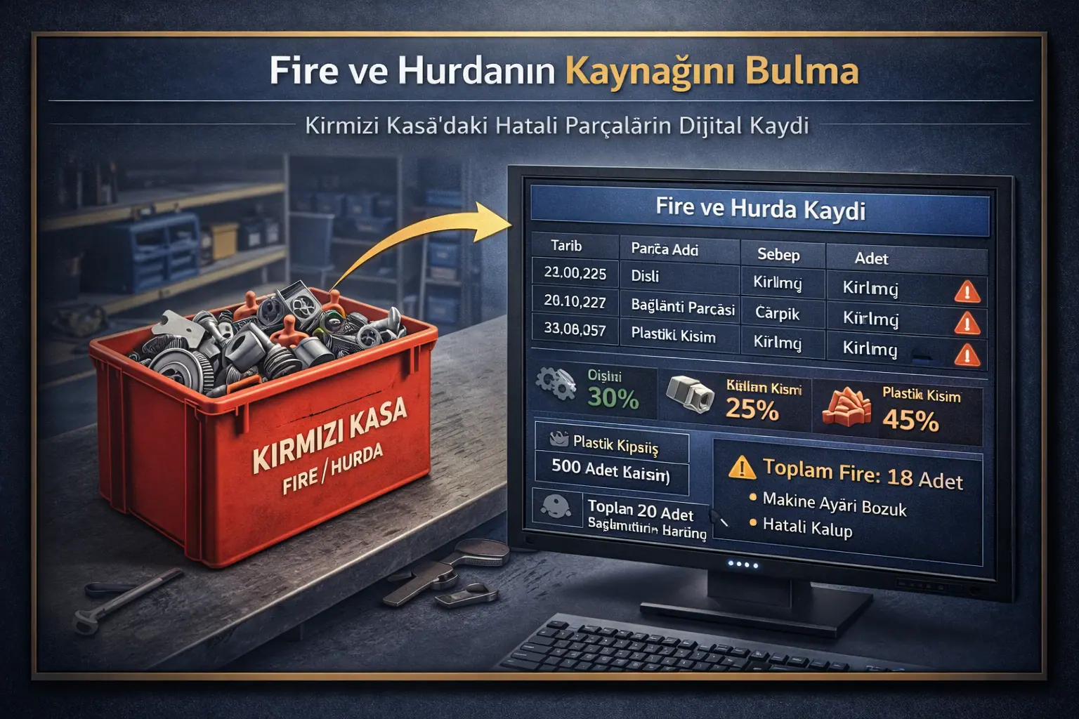 4.Fire ve Hurdanın Kaynağını Bulma