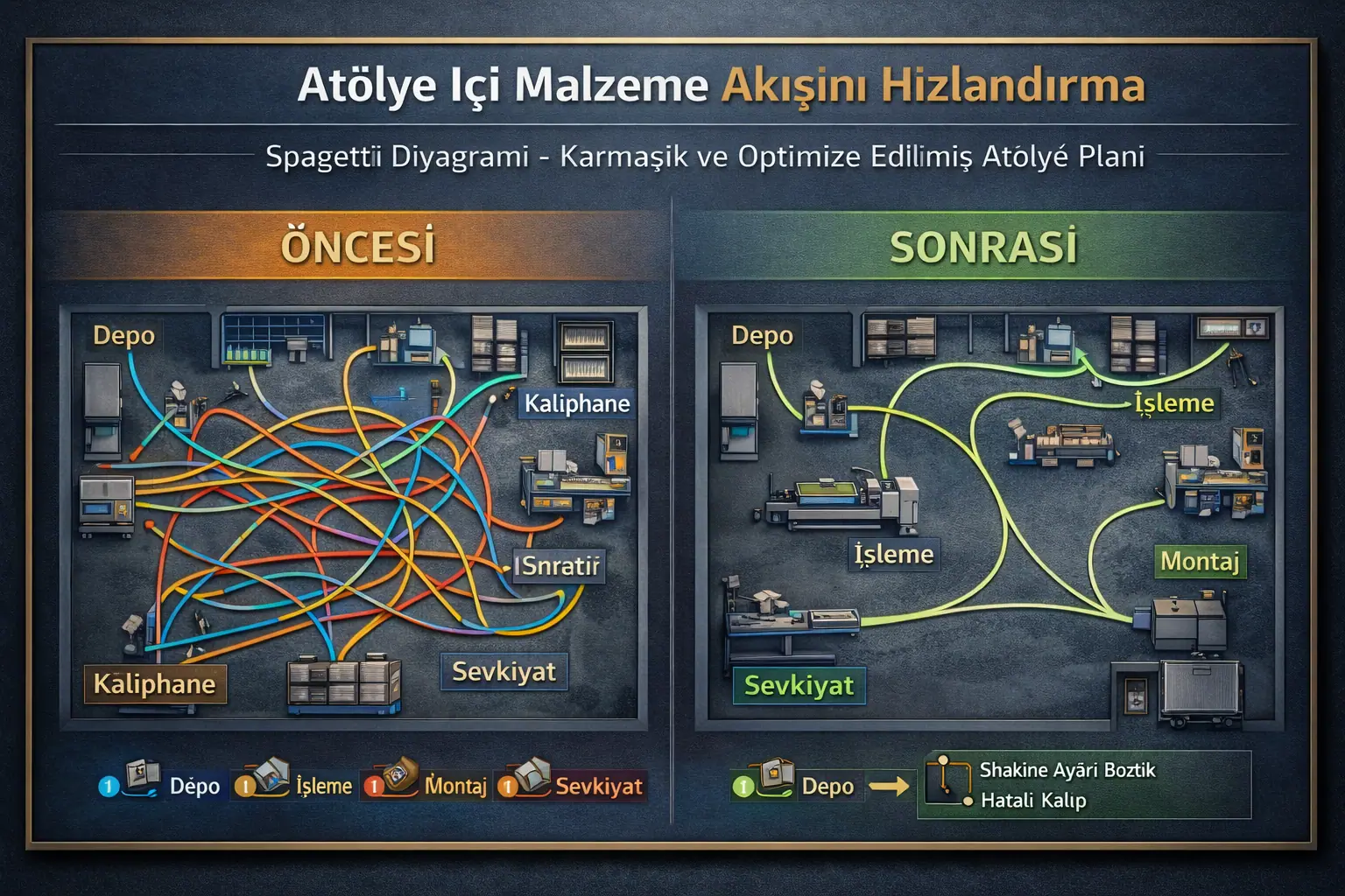 8.Atölye İçi Malzeme Akışını Hızlandırma