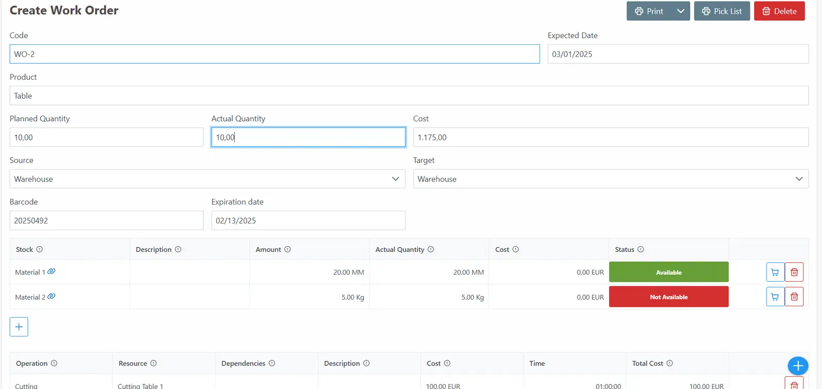 Easily Track Work Orders with the Work Orders Screen
