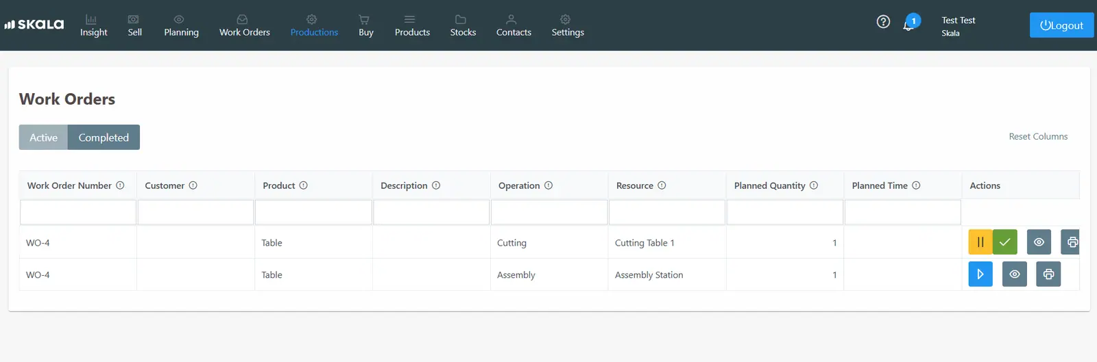 Speed Up Your Production Process with Skala’s Production Screen