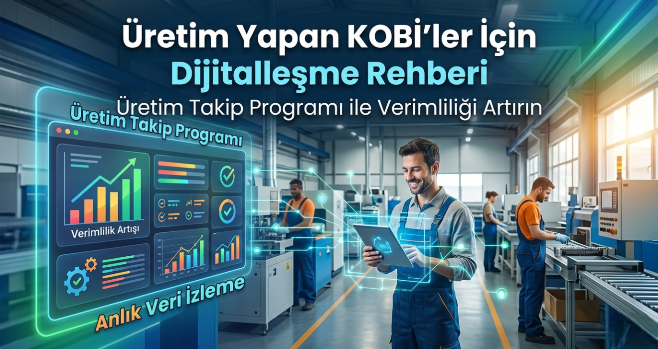 Skala Üretim takip programı Verimlilik artırma
